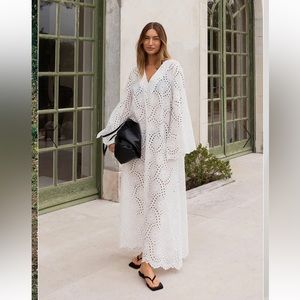 NA-KD x Sanna Jornvik Anglais Maxi Dress BRAND NEW!! Still in bag!